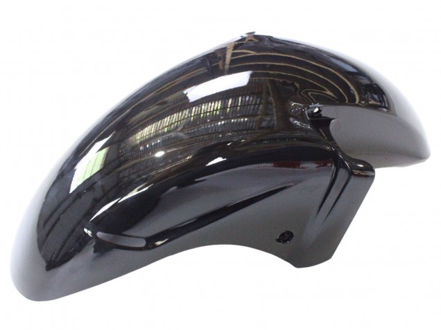 Carena Moto Honda CBR1100XX Blackbird 1996-2007 - Nero Lucido Verde Fiamma
