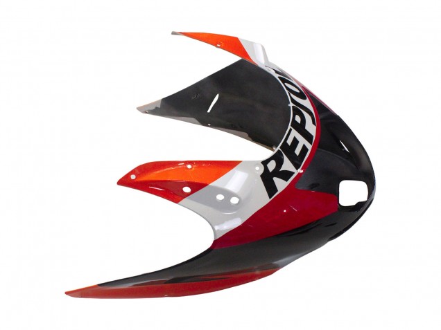 Carena Moto ABS Honda CBR1100XX Blackbird 1996-2007 - Arancia Bianco Rosso Nero Lucido Repsol