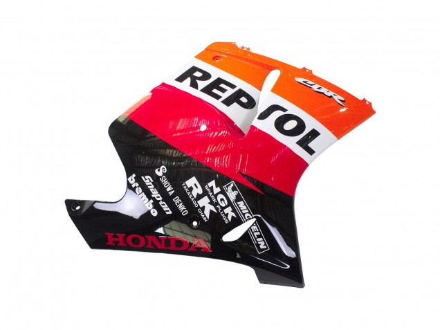 Carena Moto ABS Honda CBR1100XX Blackbird 1996-2007 - Arancia Bianco Rosso Nero Lucido Repsol
