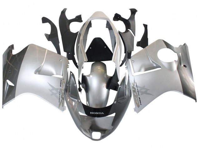 Carena Moto Honda CBR1100XX Blackbird 1996-2007 - Argento Grigio