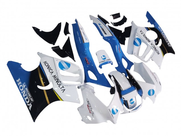 Carena Moto Honda CBR600 F3 1997-1998 - Bianco Blu Nero Lucido