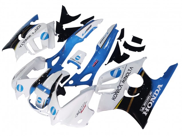 Carena Moto Honda CBR600 F3 1997-1998 - Bianco Blu Nero Lucido