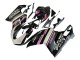 Carena Moto Ducati 848 2007-2014 - Bianco Rosa Nero Lucido Connie