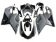 Carena Moto Ducati 848 2007-2014 - Argento Oro Nero Opaco