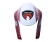 Carena Moto Ducati 848/1098/1198 2007-2014 - Bianco Rosso Nero Lucido Valsir Xerox