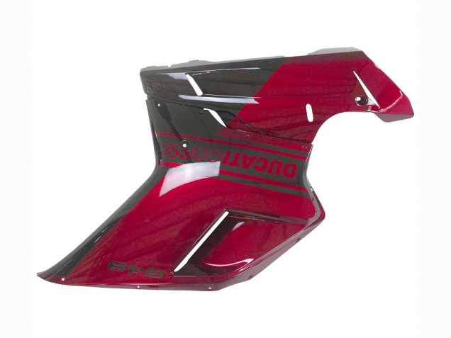 Carena Moto Ducati 848 2007-2014 - Rosso Nero Lucido