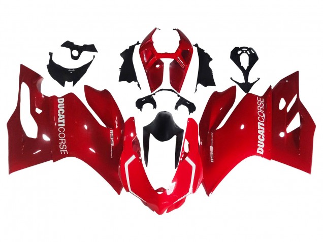 Carena Moto Ducati 1199 2011-2014 - Rosso