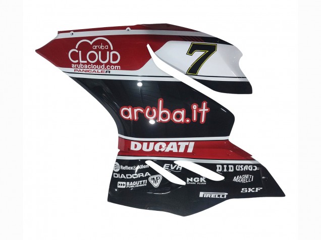 Carena Moto Ducati Panigale 899/1199 2011-2014 - Bianco Rosso Nero Lucido Aruba.it 7