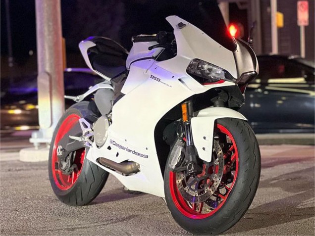 Carena Moto Ducati 959/1299 2015-2020 - Bianco Viola