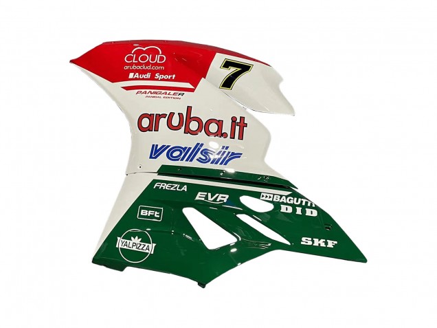 Carena Moto Ducati 959/1299 2015-2020 - Bianco Rosso Verde Valsir Fiamm 7