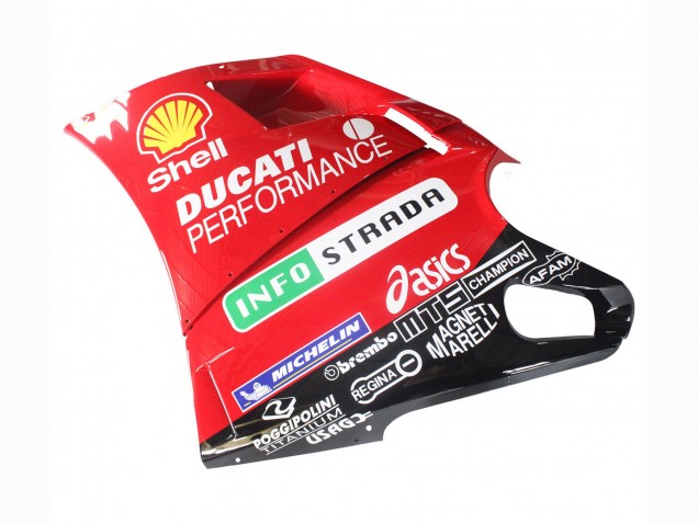 Carena Moto Ducati 748/916/996/998 1993-2005 - Bianco Rosso Giallo Verde Nero Lucido Performance