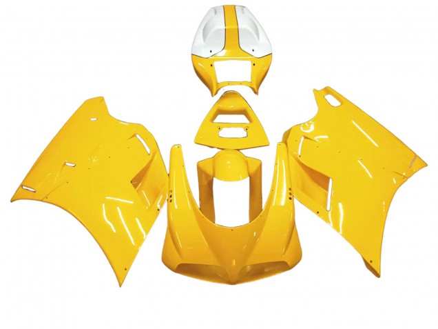 Carena Moto Ducati 748/916/996/998 1993-2005 - Bianco Giallo