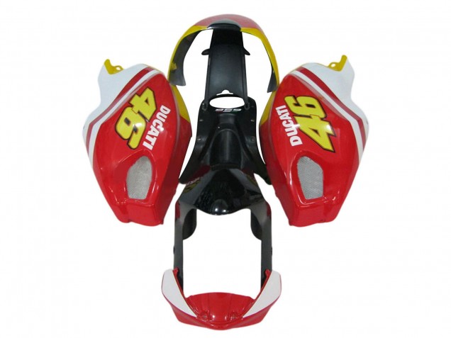 Carena Moto Ducati Monster 696 796 1100 1100S 2008-2012 - Bianco Rosso Nero Lucido Giallo 46