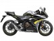 Carena Moto Honda CBR500R 2022-2023 - Argento Giallo Nero Lucido