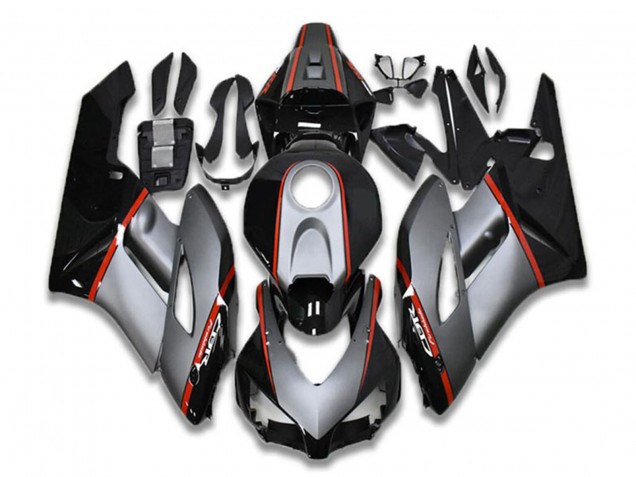 Carena Moto Honda CBR1000RR 2004-2005 - Grigio Rosso Nero Lucido