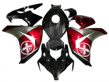 Carena Moto Honda CBR1000RR 2008-2011 - Grigio Rosso Nero Lucido