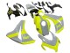 Carena Moto Honda CBR1000RR 2008-2011 - Nardo Grigio Fluorescent Verde