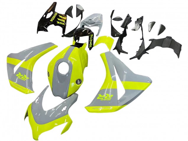 Carena Moto Honda CBR1000RR 2008-2011 - Nardo Grigio Fluorescent Verde