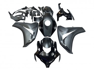 Carena Moto Honda CBR1000RR 2008-2011 - Grigio Nero Lucido
