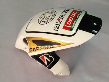 Carena Moto Honda CBR1000RR 2012-2016 - Bianco Nero Lucido Rizoma Playboy