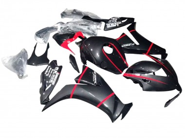 Carena Moto Honda CBR1000RR 2012-2016 - Nero Fibra di Carbonio Rosso