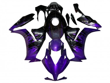 Carena Moto Honda CBR1000RR 2012-2016 - Viola Nero Lucido