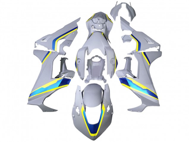 Carena Moto Honda CBR1000RR 2017-2023 - Bianco Blu Giallo