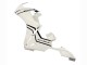 Carena Moto Honda CBR1000RR 2017-2023 - Bianco Nero Banda Fireblade