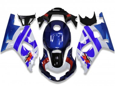 Carena Moto Suzuki GSXR 600/750 2001-2003 - Bianco Blu Rosso Nero