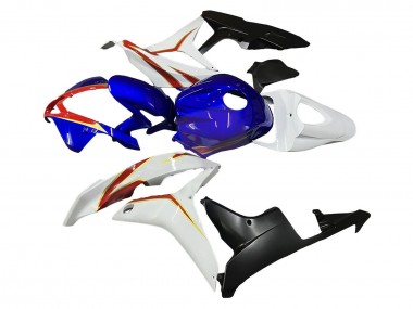 Carena Moto Honda CBR600RR 2007-2008 - Bianco Blu Rosso Nero Lucido