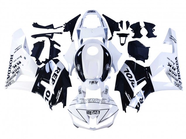 Carena Moto Honda CBR600RR 2013-2023 - Bianco Nero Lucido Repsol