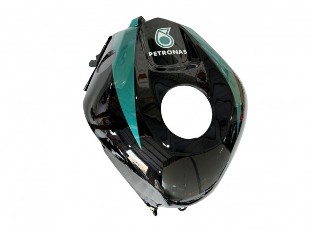 Carena Moto Honda CBR600RR 2013-2023 - Blu Verde Acqua Nero Lucido Petronas 20