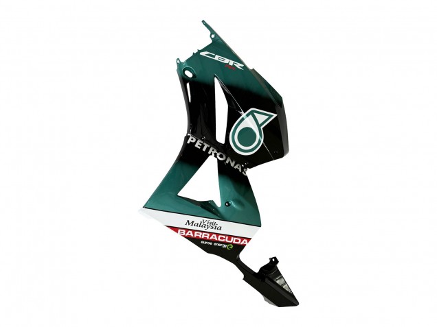 Carena Moto Honda CBR600RR 2013-2023 - Blu Verde Acqua Nero Lucido Petronas 20