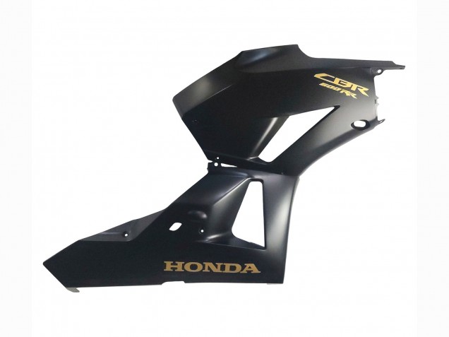 Carena Moto Honda CBR600RR 2013-2023 - Nero Opaco Oro Decals
