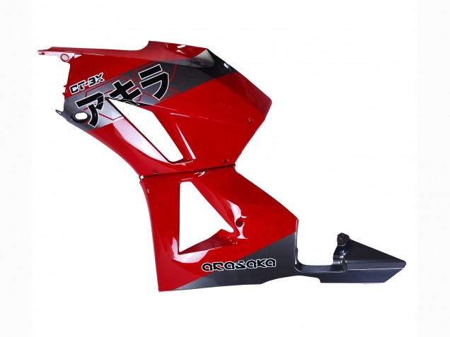 Carena Moto Honda CBR600RR 2013-2023 - Argento Rosso