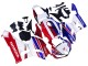 Carena Moto Honda CBR600RR 2013-2023 - Bianco Rosso Blu