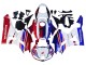Carena Moto Honda CBR600RR 2013-2023 - Bianco Rosso Blu