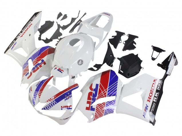 Carena Moto Honda CBR600RR 2013-2023 - Bianco Rosso Blu HRC