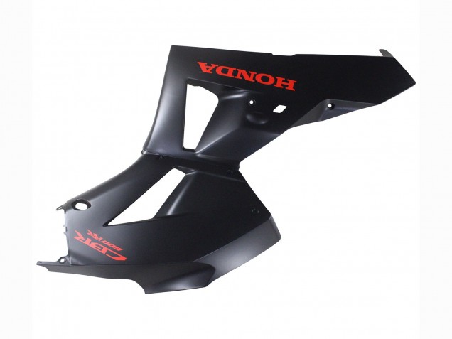 Carena Moto Honda CBR600RR 2013-2023 - Nero Opaco Rosso Decals