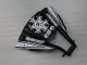 Carena Moto Kawasaki ZX10R 2011-2015 - Nero Lucido Bianco Elf Nevicare Decal