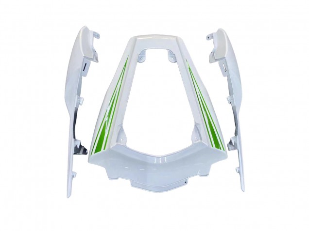 Carena Moto Kawasaki ZX10R 2011-2015 - Bianco Verde Banda Nero Ninja