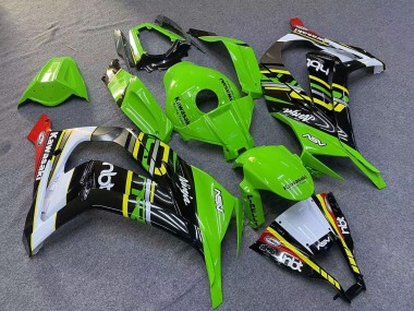 Carena Moto Kawasaki ZX10R 2011-2015 - Verde Giallo Bianco Nero Rosso Pirelli