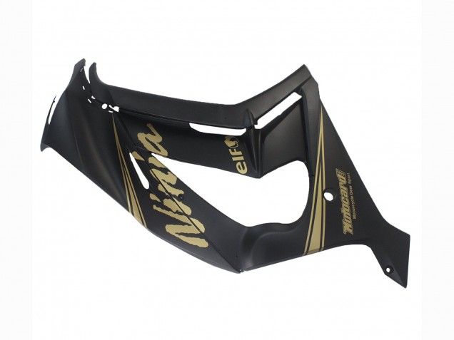 Carena Moto Kawasaki ZX10R 2011-2015 - Nero Opaco Oro Nevicare Elf