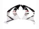 Carena Moto Kawasaki ZX10R 2011-2015 - Bianco Nero Lucido Nero Opaco Rosso