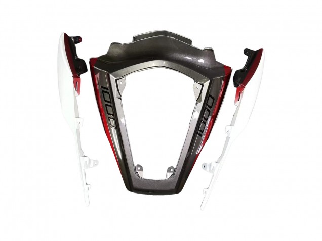 Carena Moto Kawasaki ZX10R 2011-2015 - Bianco Nero Lucido Nero Opaco Rosso