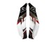 Carena Moto Kawasaki ZX10R 2011-2015 - Bianco Nero Lucido Nero Opaco Rosso