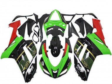 Carena Moto Kawasaki ZX6R 2007-2008 - Verde Nero