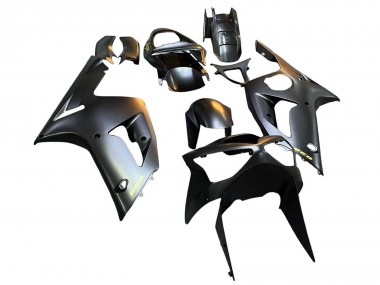 Carena Moto Kawasaki ZX6R 2003-2004 - Nero Opaco Oro 636