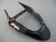Carena Moto Kawasaki ZX6R 2003-2004 - Nero Lucido