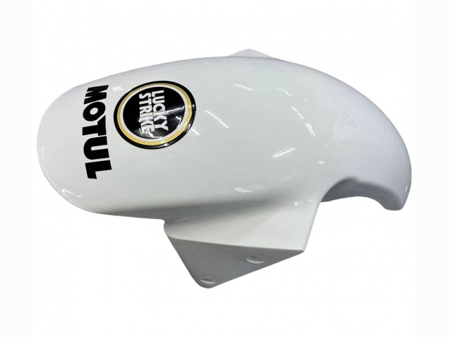 Carena Moto Kawasaki ZX6R 2003-2004 - Bianco Nero Motul Lucky Strike